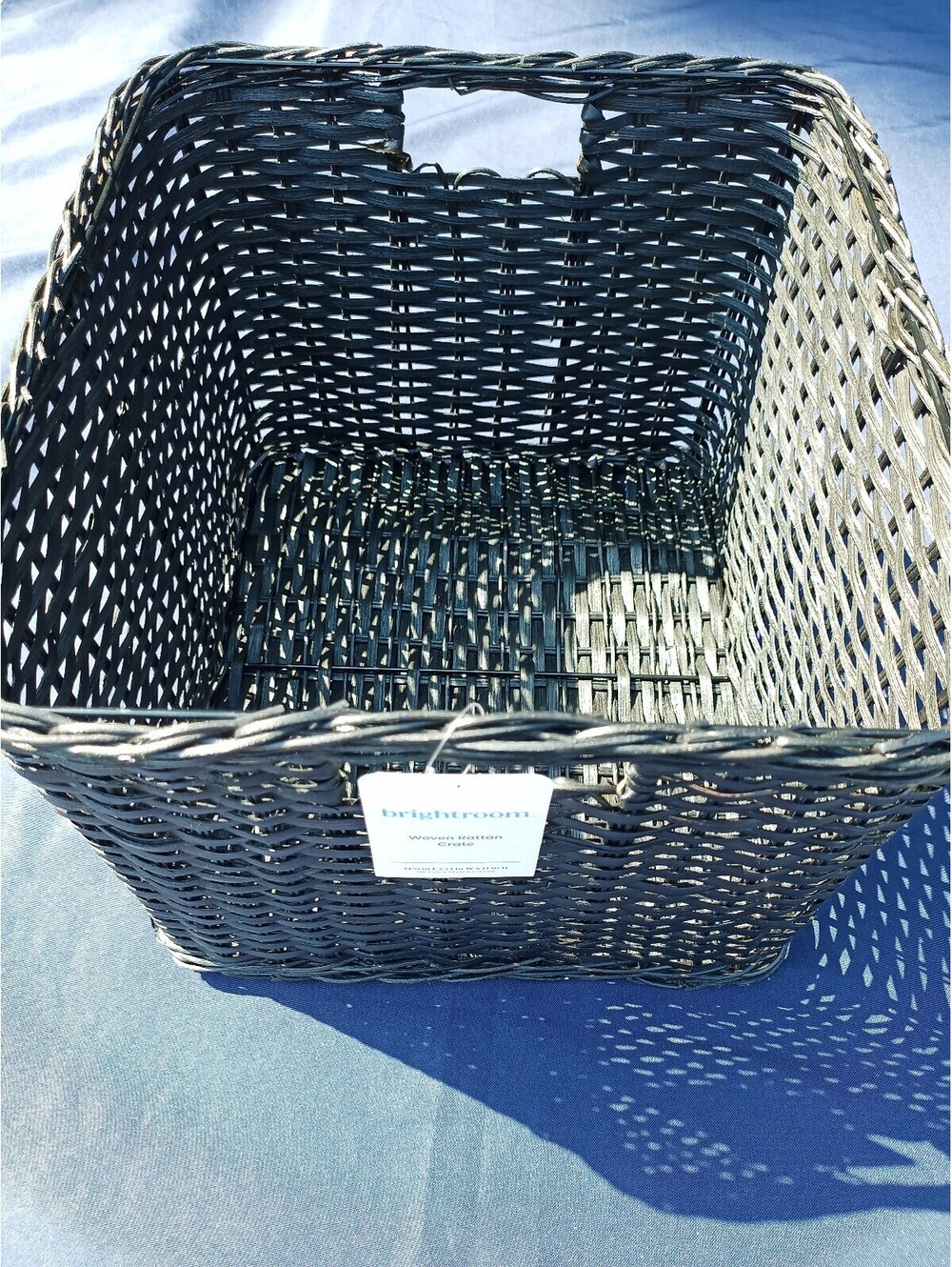 Black Rattan Baskets - Picture 3 of 3